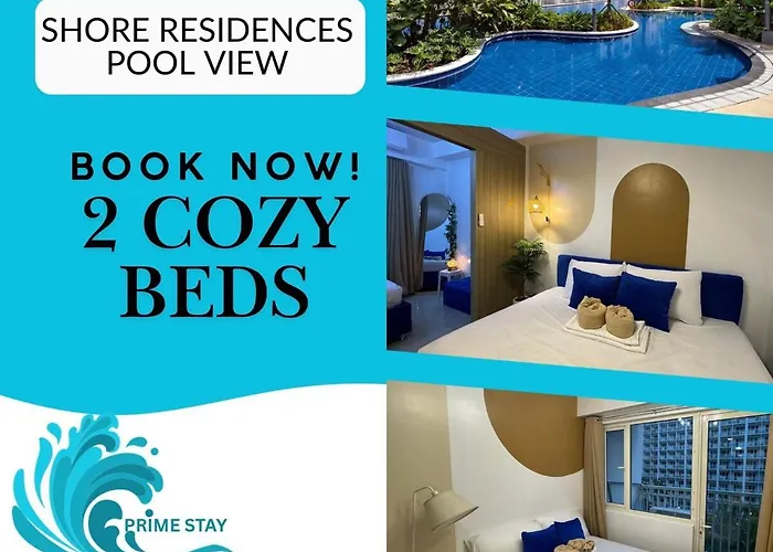 Shore Residences Near Airport Blueberry 2 Beds Pool View By Prime 628