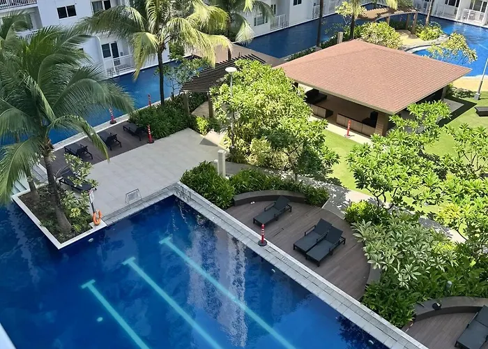 Apartment Shore Residences Near Airport Blueberry 2 Beds Pool View By Prime 628 Manila